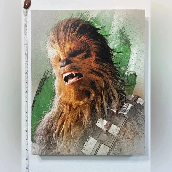Star Wars - Chewbacca Framed Canvas Poster  💫 - Picture 2 of 6